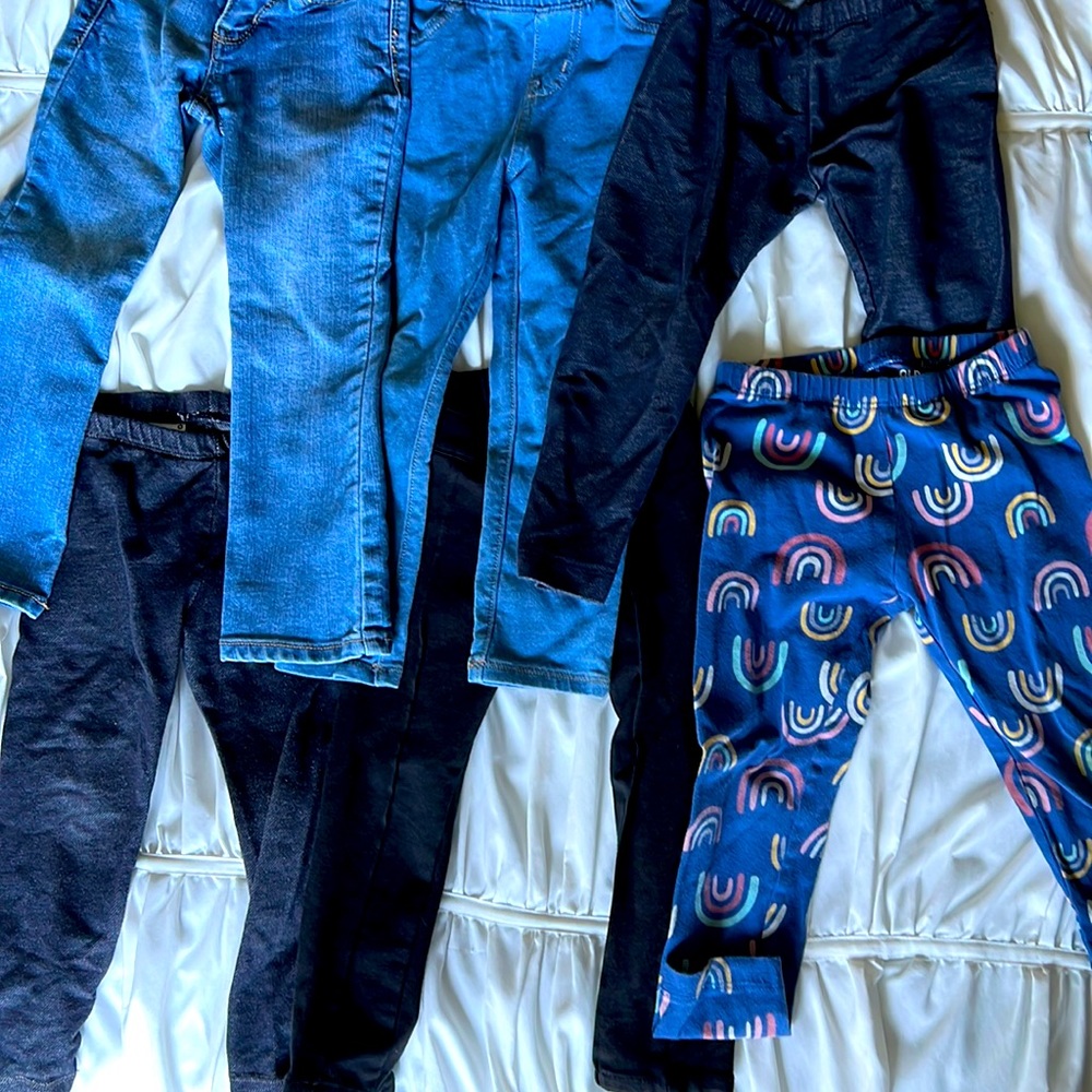 Toddler girl pants/leggings 6-Pack